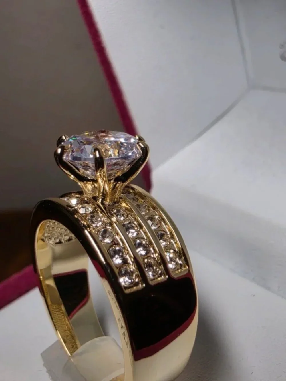 Sparkle Allure 14kt Gold Plated Ring